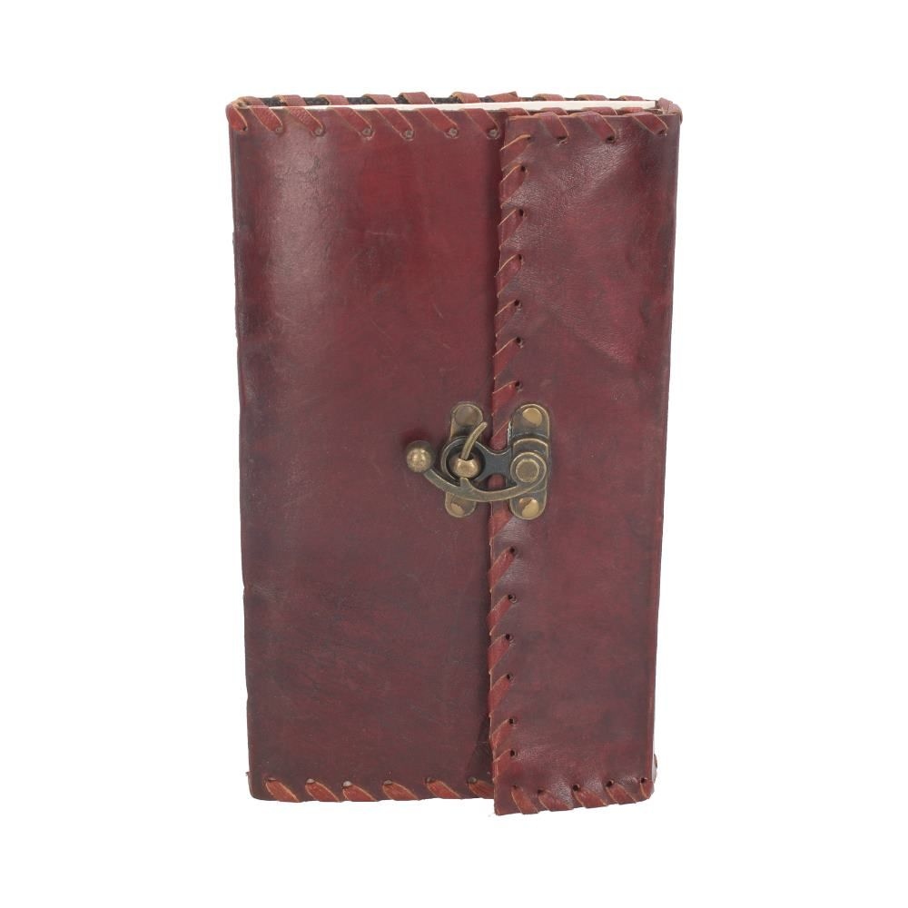 Nemesis Now - Leather Journal with Lock Journal - Red